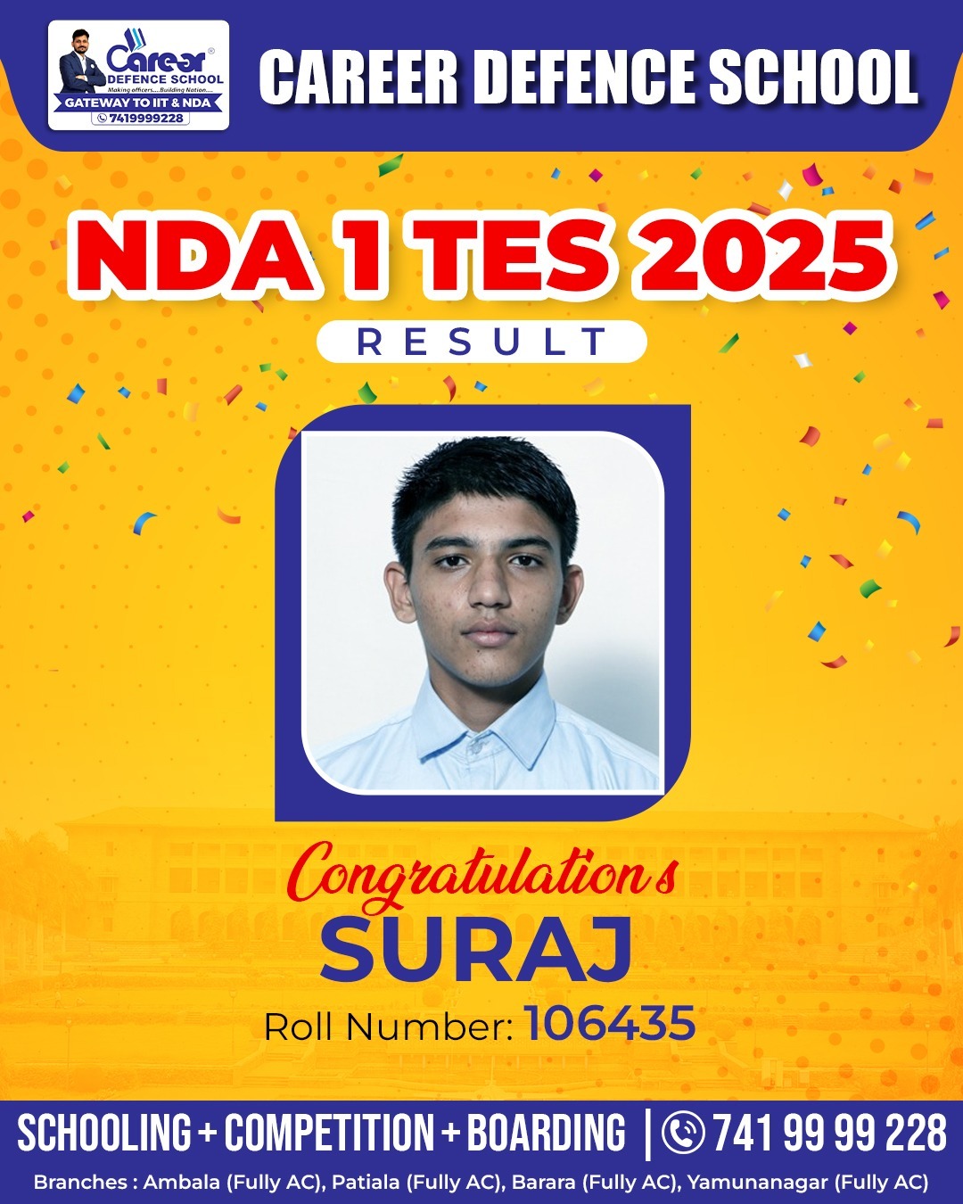 NDA Result