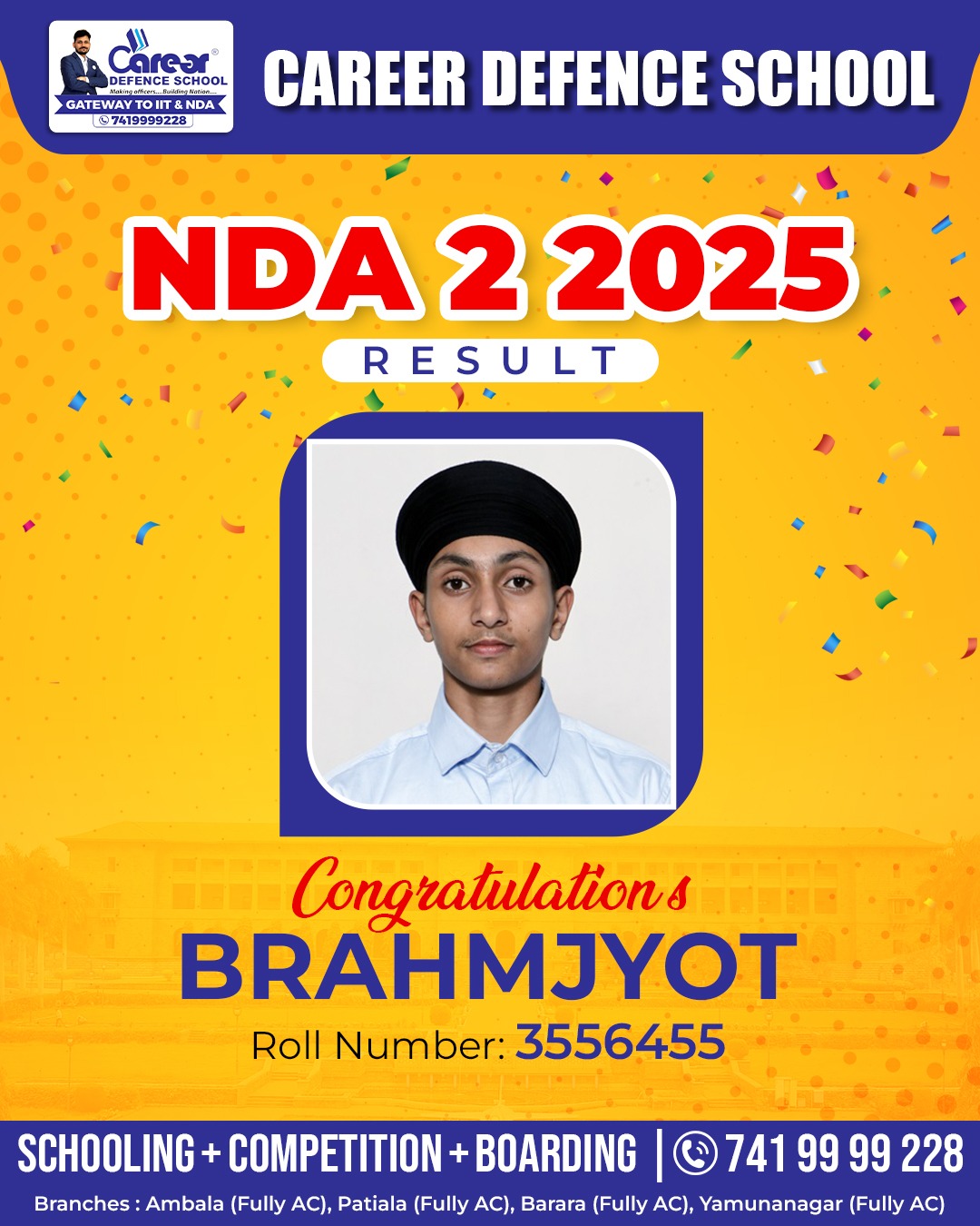 NDA Result