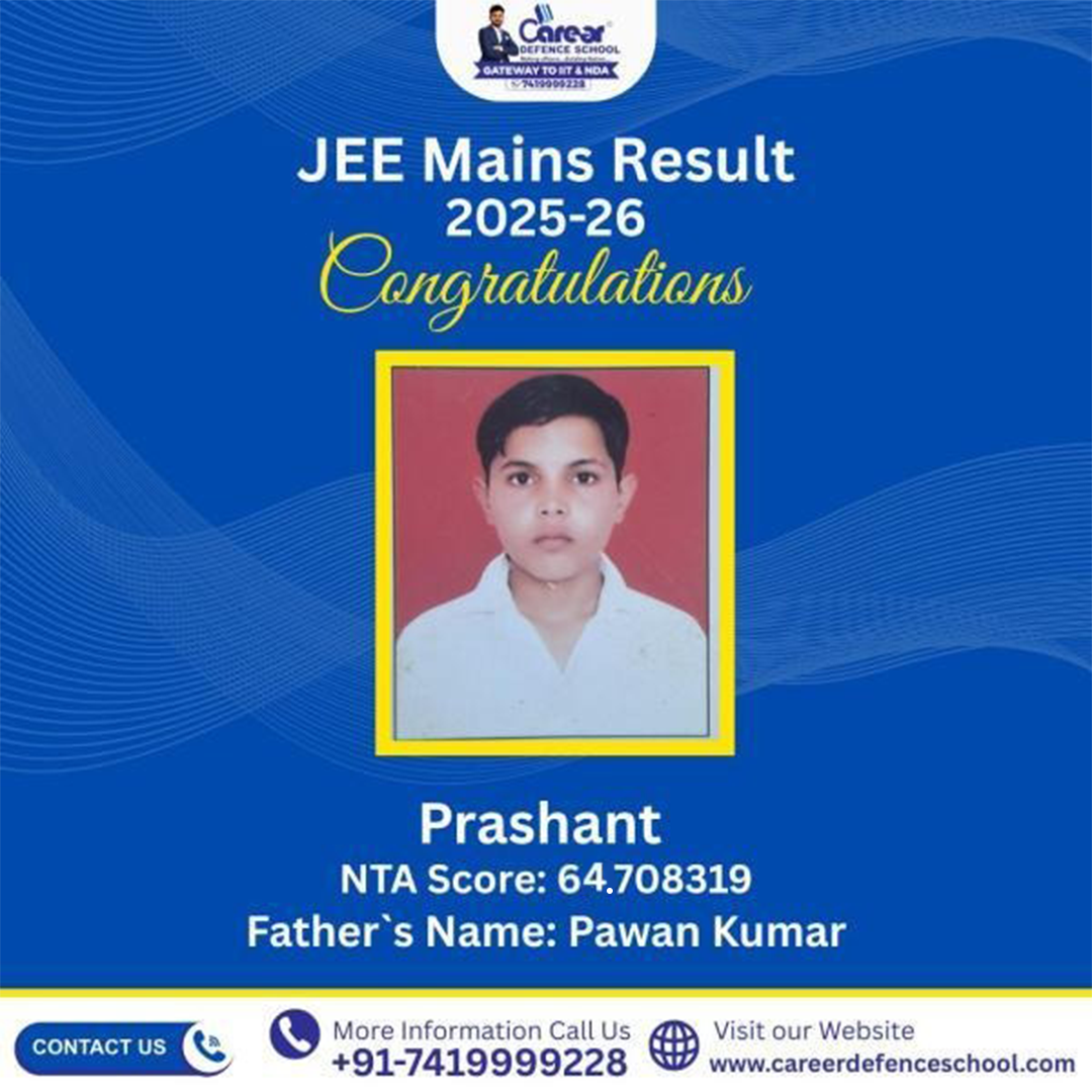 JEE Mains Topper Prashant