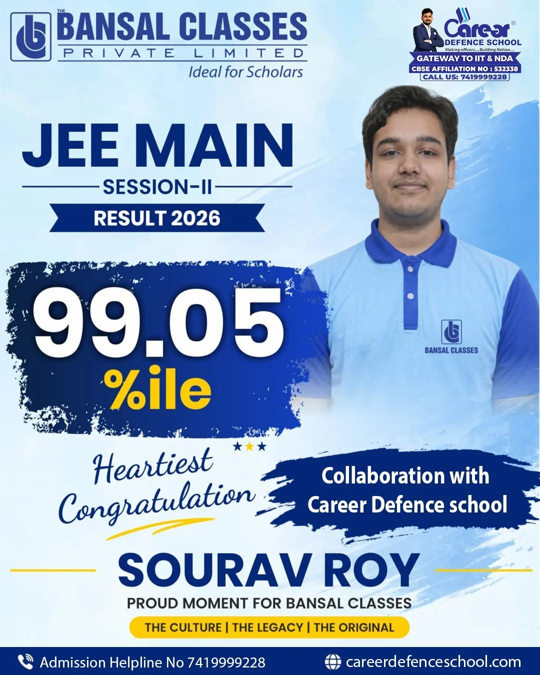 JEE Selected Student