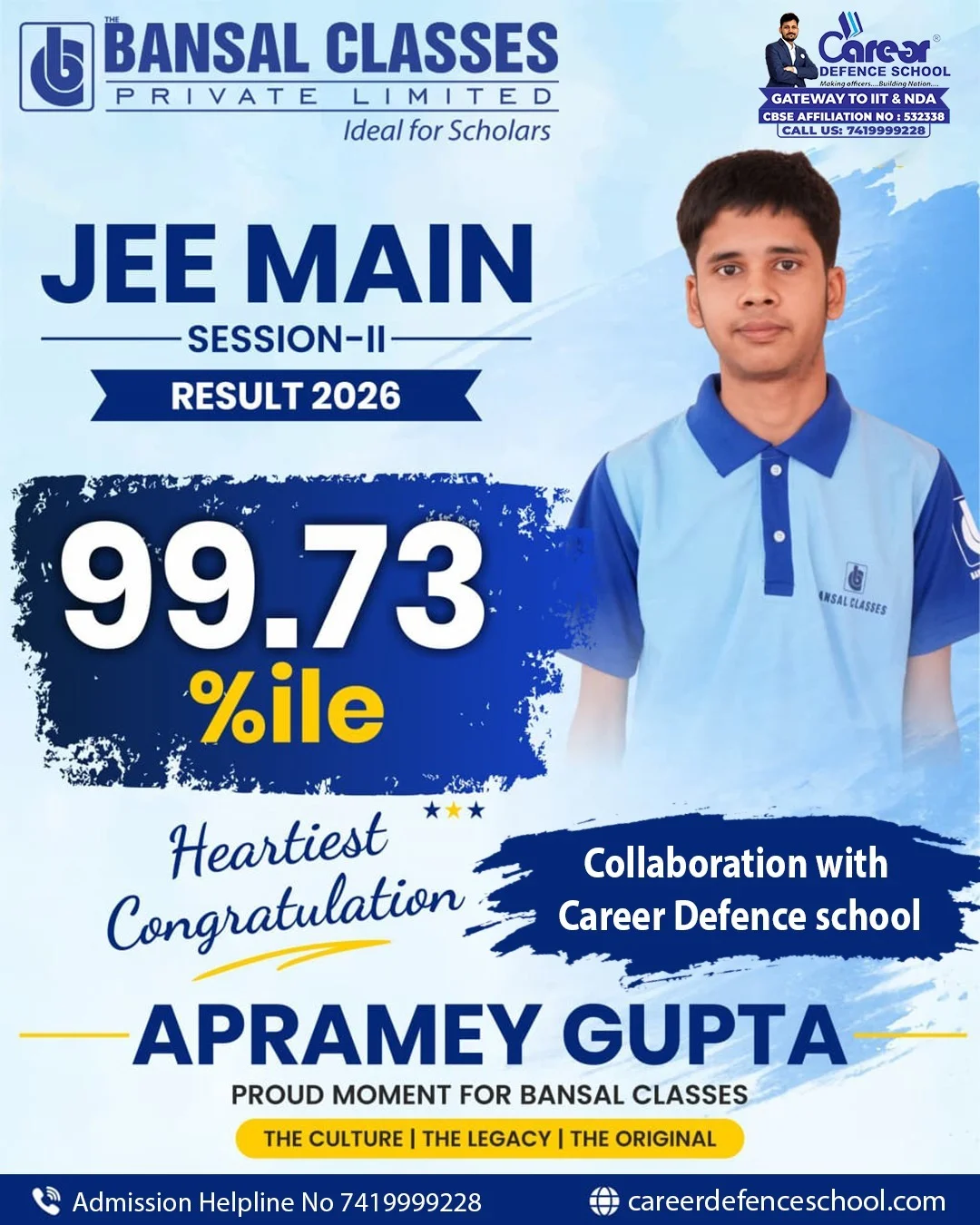 JEE Selected Student