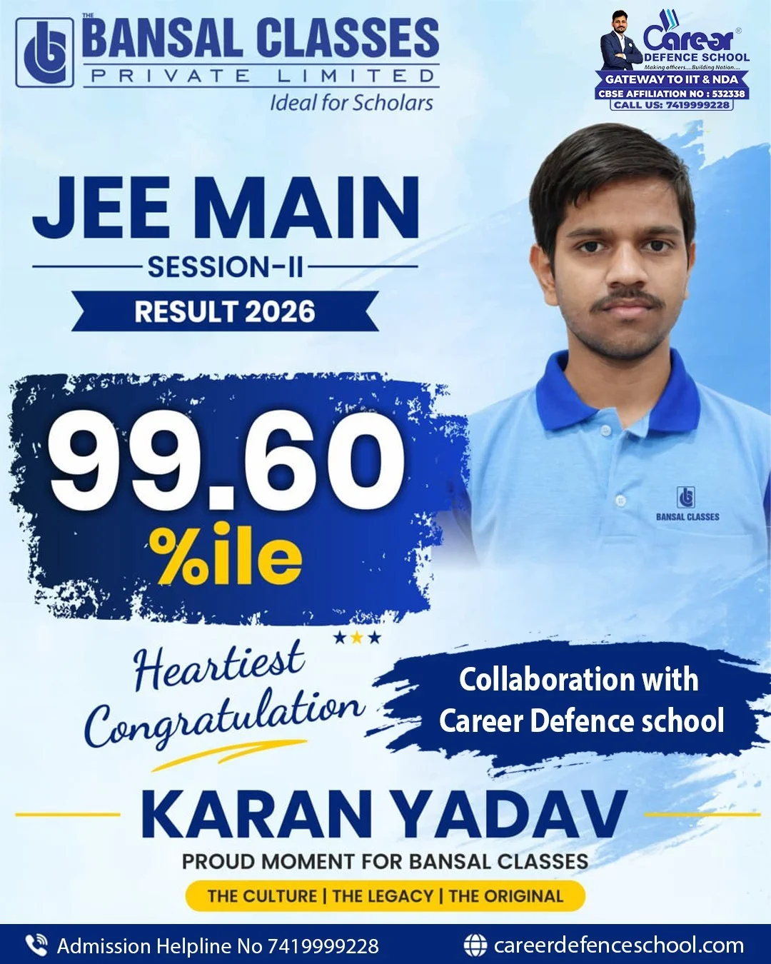 JEE Selected Student