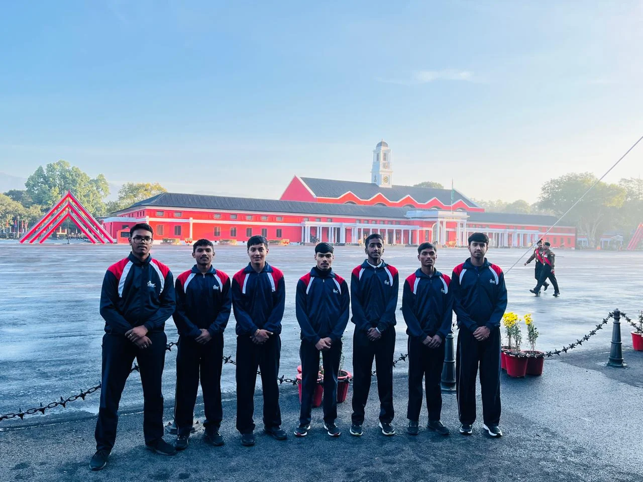 IMA Dehradun Trip - Students at Academy