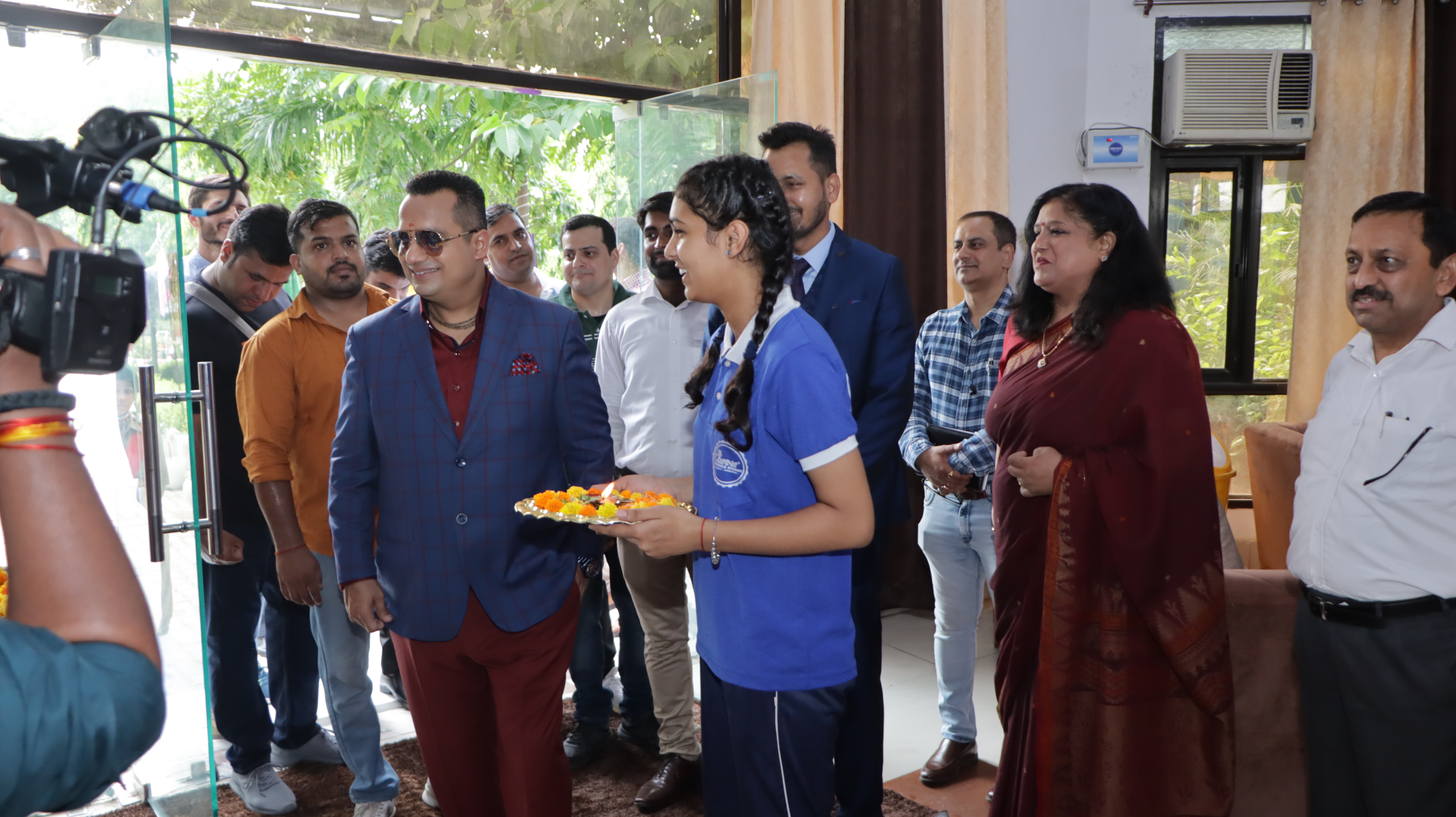 Interactive session with students